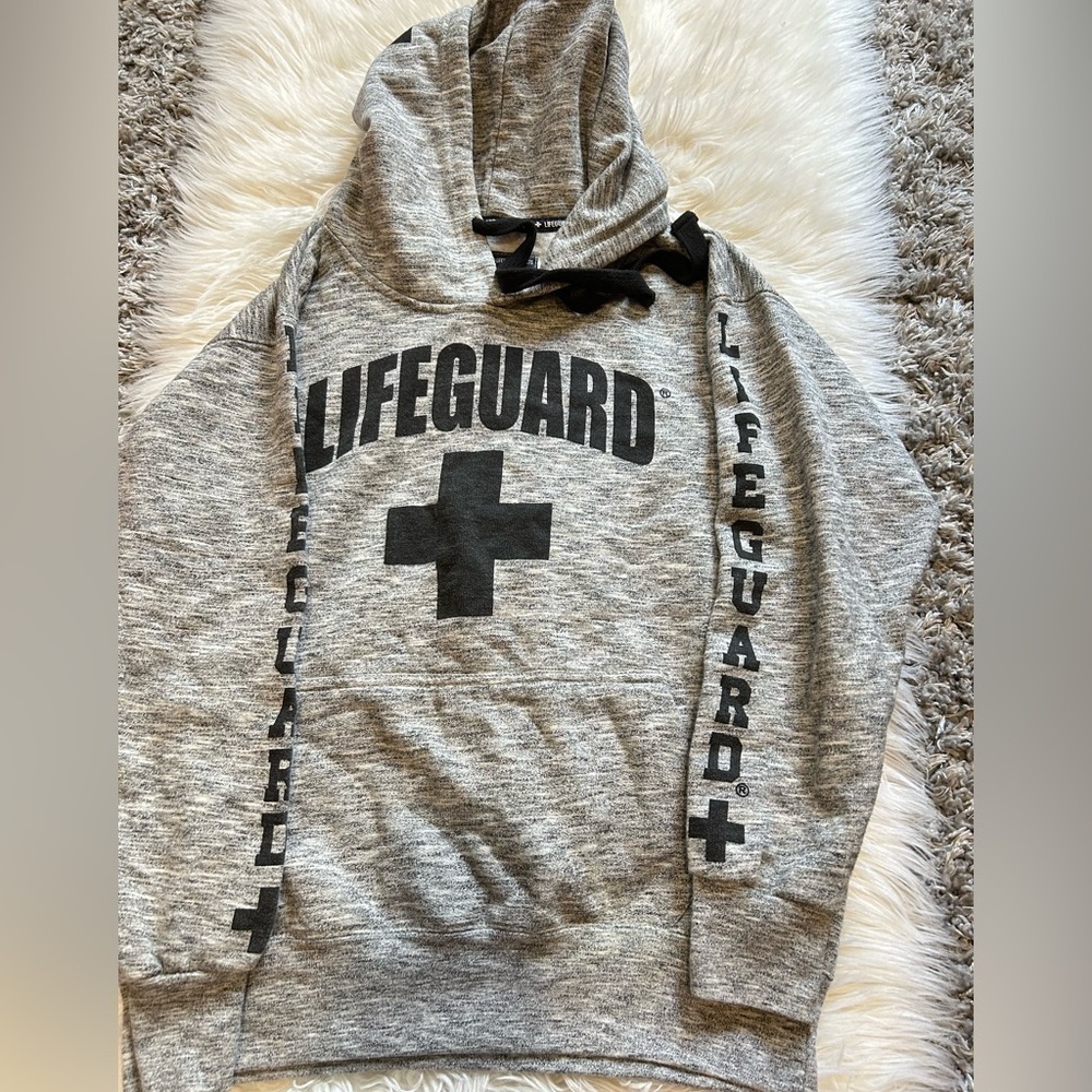 Grey Lifeguard Hoodie